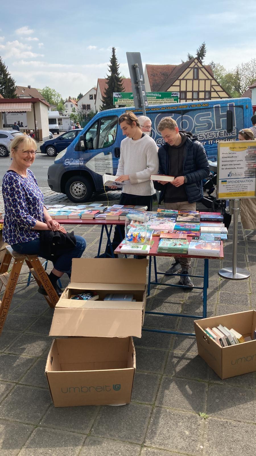 Erfolgreiche Spendenaktion zum Eibacher Trödelmarkt: Die Ukraine Hilfe erhält 550 €! Bild 2